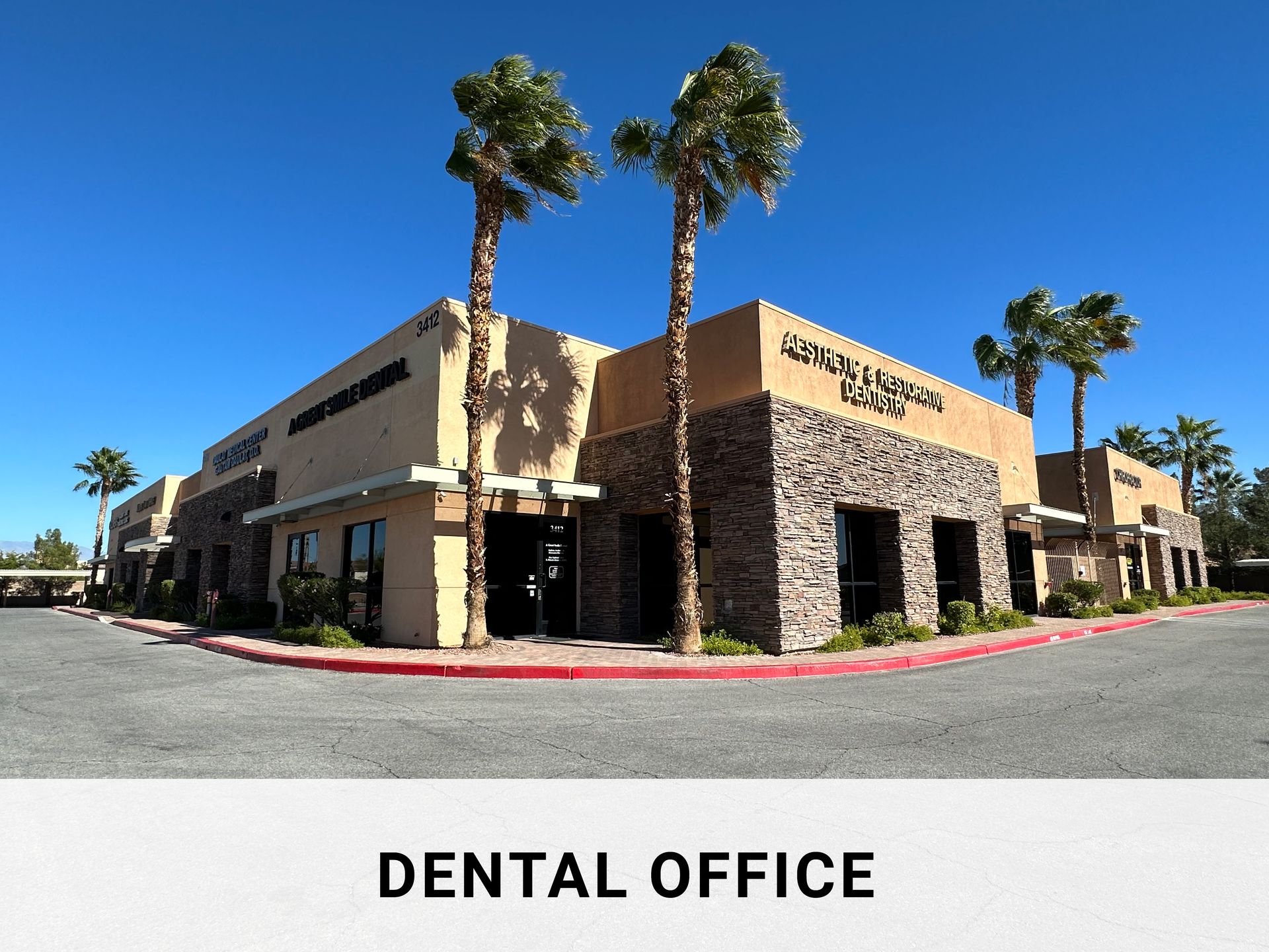 A Great Smile Dental office building on N Buffalo Dr in northwest Las Vegas